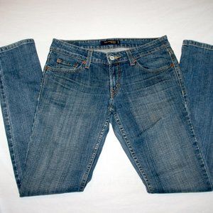Levi 524 Skinny Stretch Jean Women 7 m 30x32 NEW